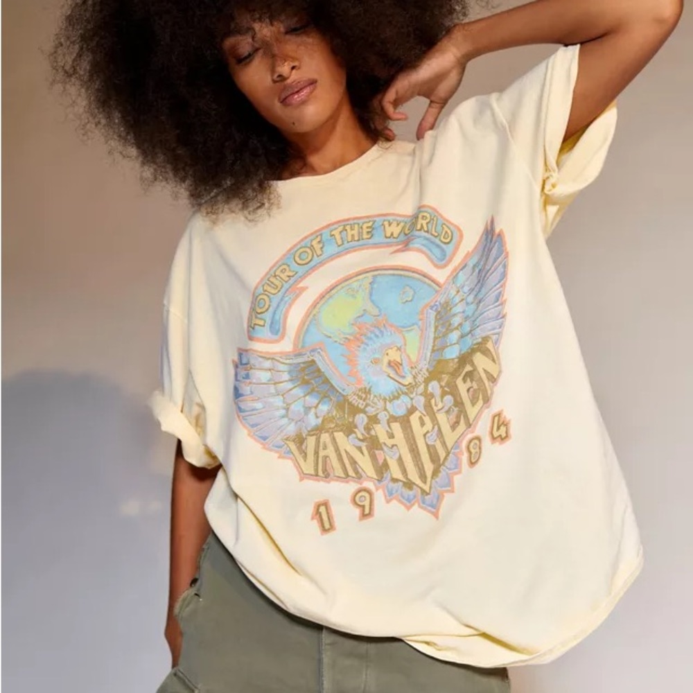 Urban outfitters Van Halen graphic tee